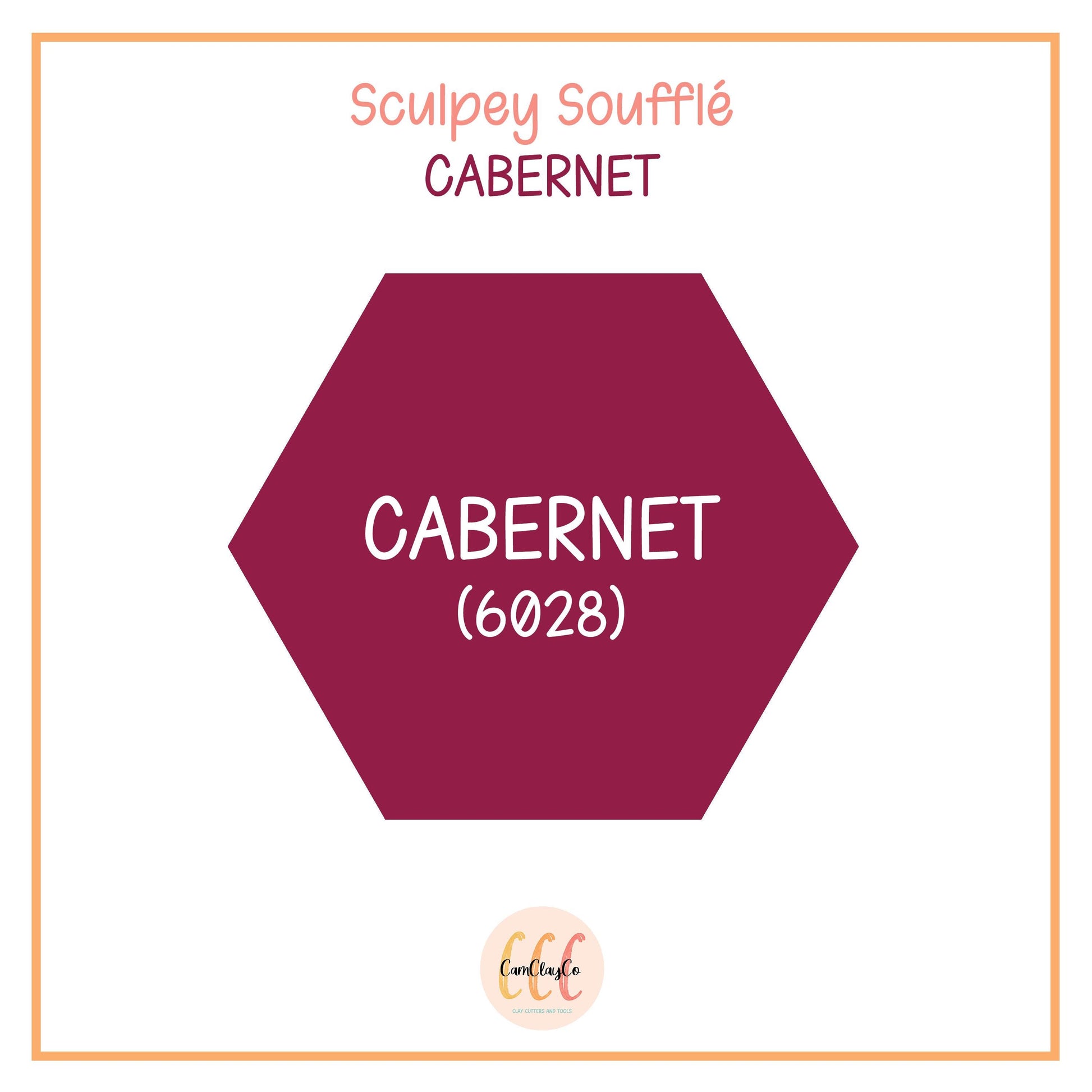 Argile polymère Sculpey Soufflé - Cabernet