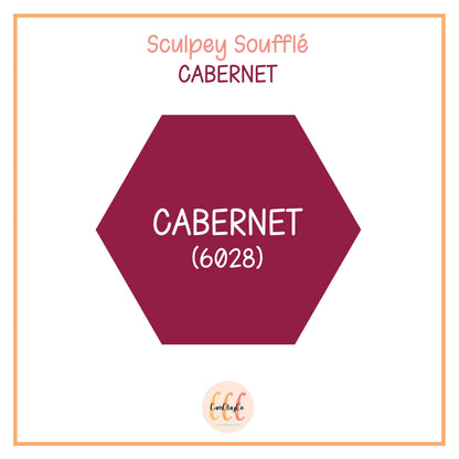 Argile polymère Sculpey Soufflé - Cabernet