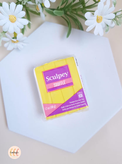 Argile polymère Sculpey Soufflé - Canary