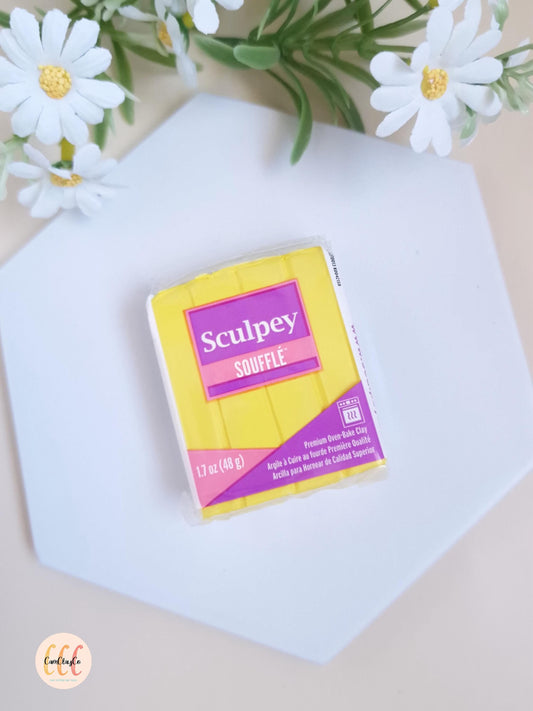 Argile polymère Sculpey Soufflé - Canary