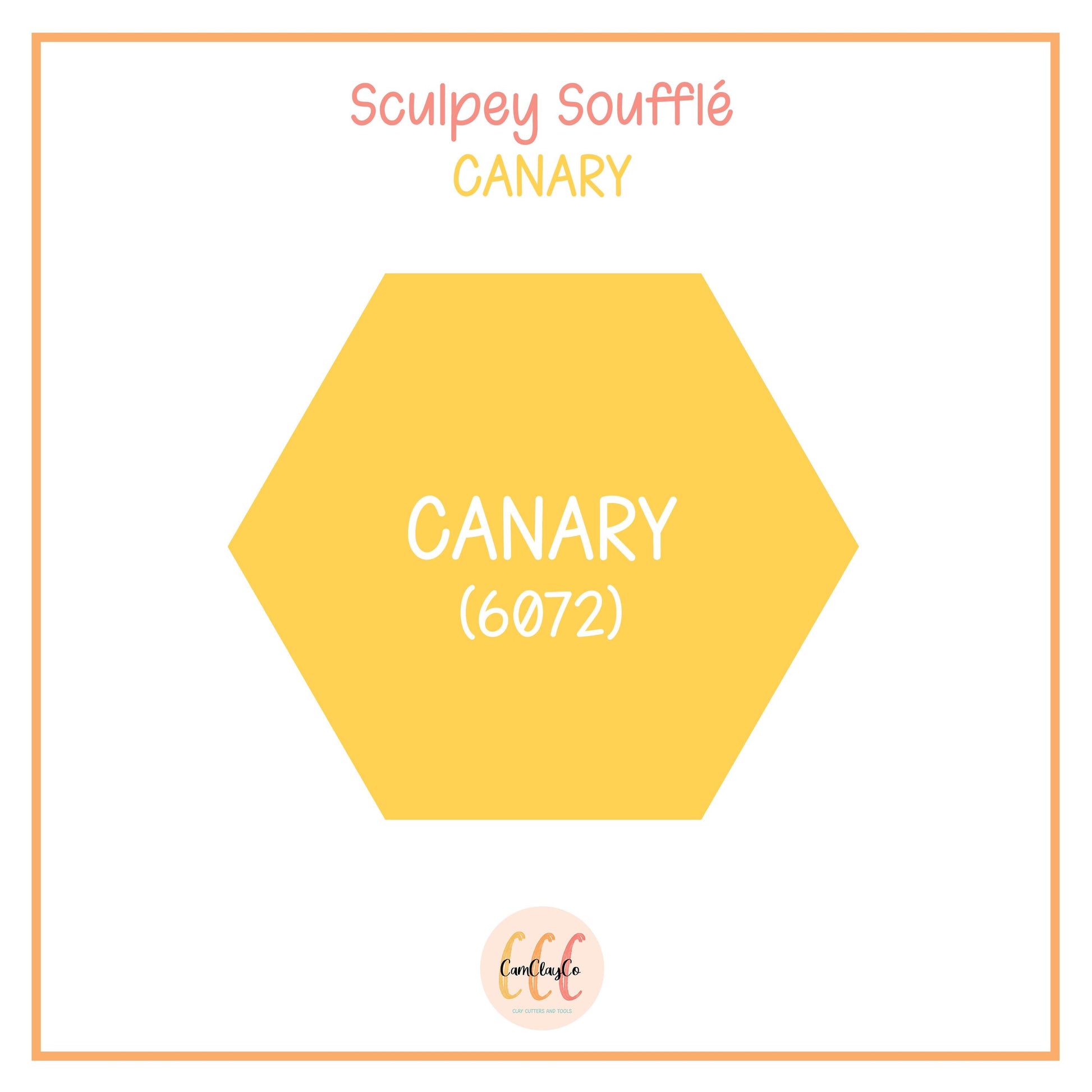 Argile polymère Sculpey Soufflé - Canary