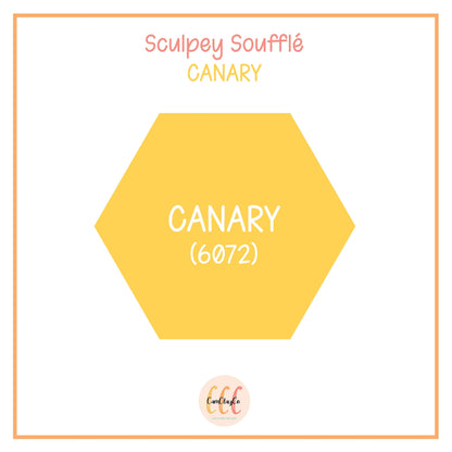 Argile polymère Sculpey Soufflé - Canary
