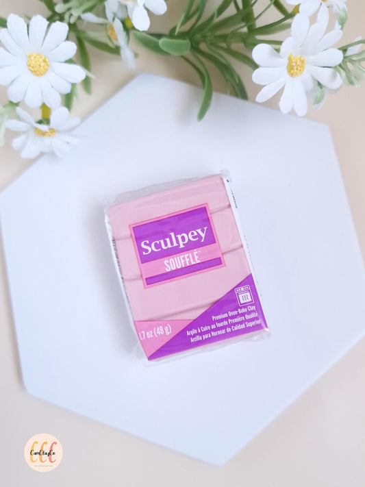 Argile polymère Sculpey Soufflé - French Pink