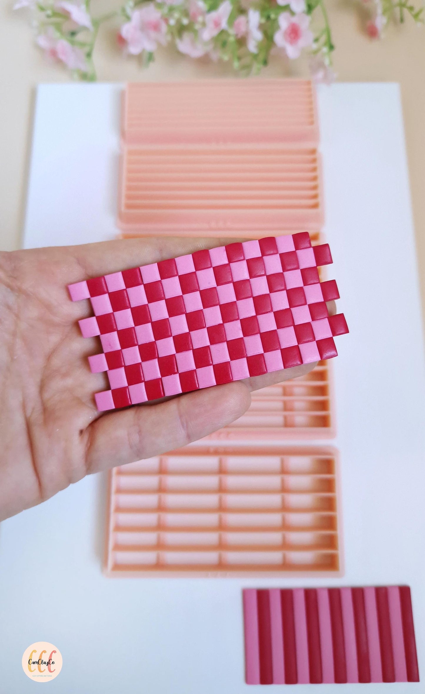 Outils à rayures, pour créer des lignes droites et des damiers, fabrication de bijoux en argile polymère