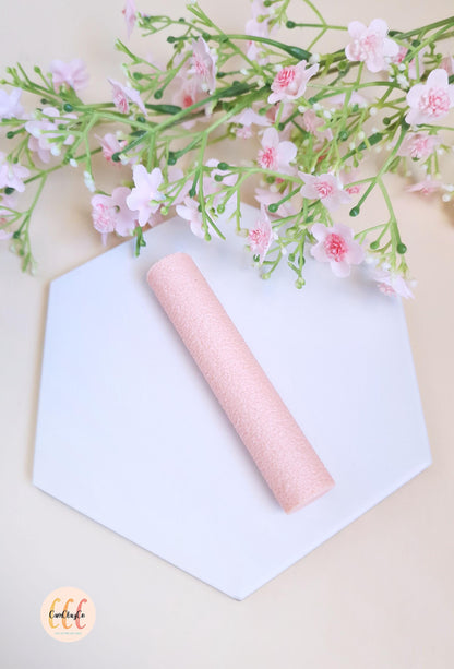 Rouleau texture 3D effet papier de verre pour la fabrication de bijoux en argile polymère