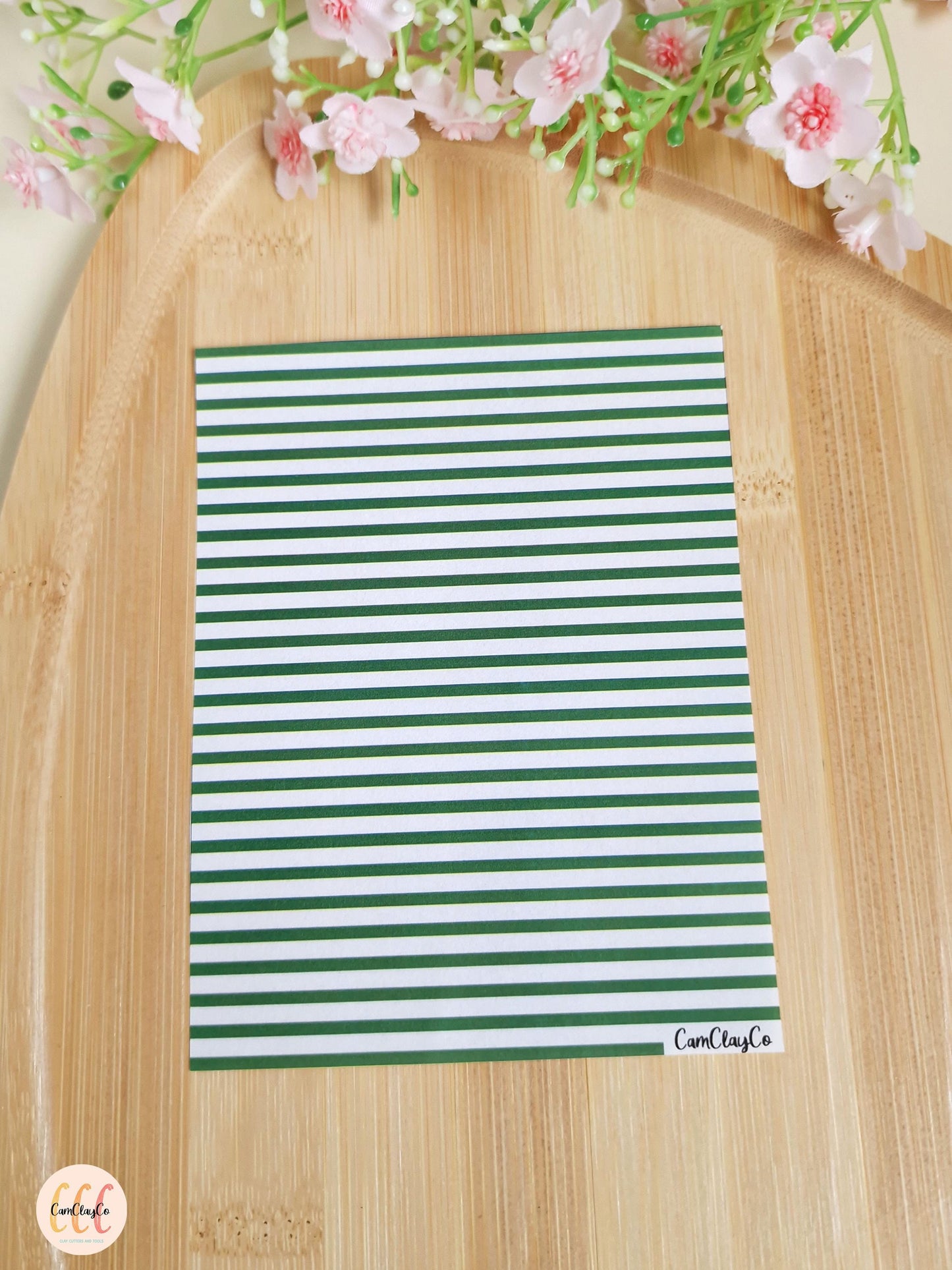 Feuille de transfert soluble à l'eau - Lignes couleurs