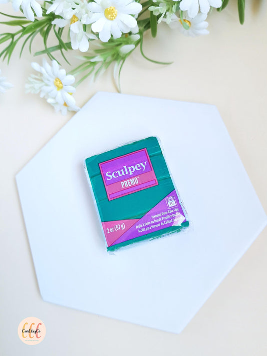Argile polymère Sculpey Premo - Teal
