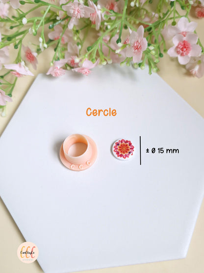 Emporte-pièces 3D formes géométriques, boucles d'oreilles, pendentifs, pour la fabrication de bijoux en argile polymère