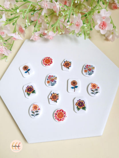 Emporte-pièces 3D formes géométriques, boucles d'oreilles, pendentifs, pour la fabrication de bijoux en argile polymère