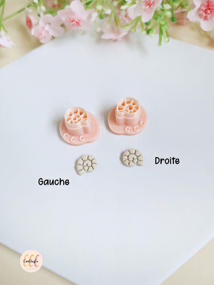 Minis emporte-pièces 3D été, étoile de mer, coquillages, poisson, 10 mm pour la fabrication de bijoux en argile polymère