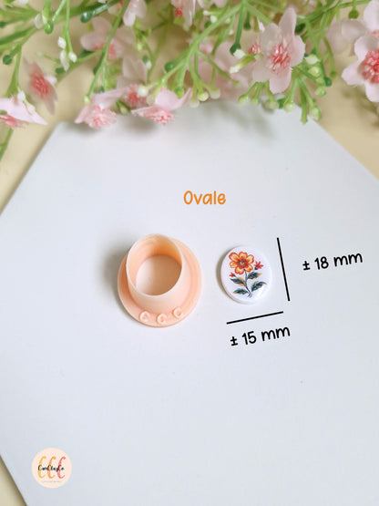 Emporte-pièces 3D formes géométriques, boucles d'oreilles, pendentifs, pour la fabrication de bijoux en argile polymère