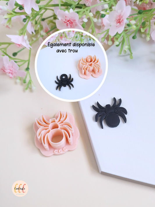 Emporte-pièces 3D en forme d'araignée pour la fabrication de bijoux en argile polymère