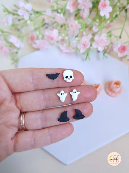 Emporte-pièces 3D minis formes Halloween pour la fabrication de bijoux en argile polymère