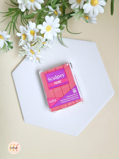 Argile polymère Sculpey Premo - Corail