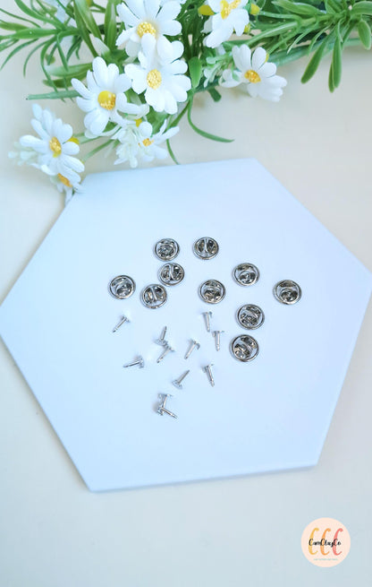 Attaches pin's - 10 pièces