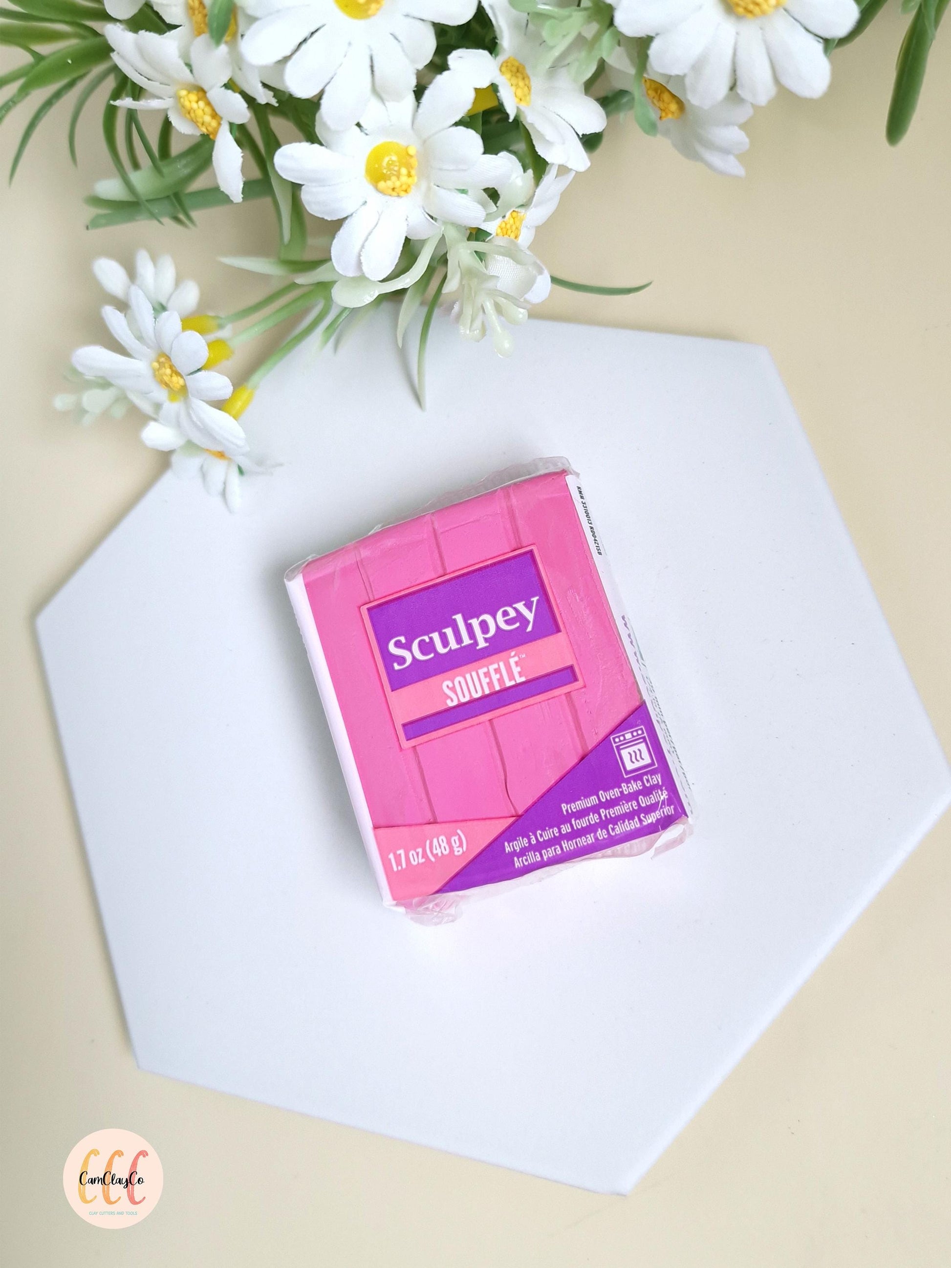 Argile polymère Sculpey Soufflé - Pivoine / Peony