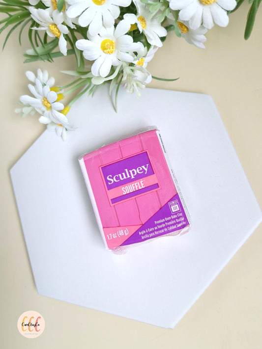 Argile polymère Sculpey Soufflé - Pivoine / Peony