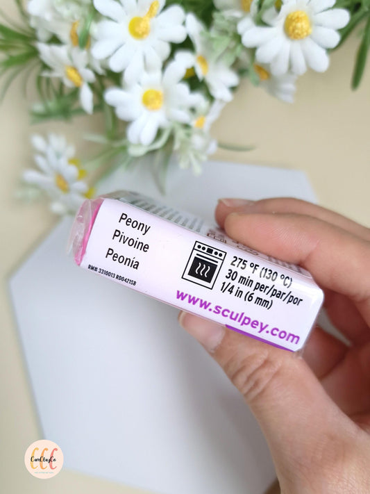 Argile polymère Sculpey Soufflé - Pivoine / Peony