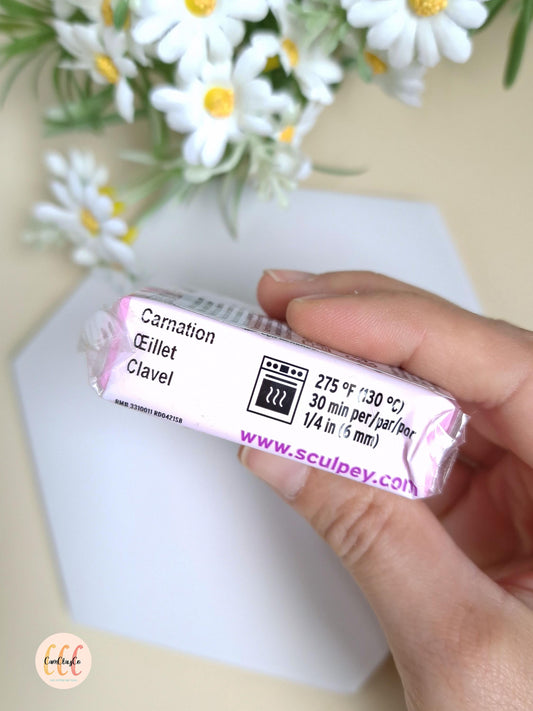 Argile polymère Sculpey Premo - Oeillet / Carnation