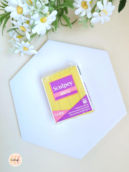 Argile polymère Sculpey Soufflé - Honey Mustard / Moutarde au miel