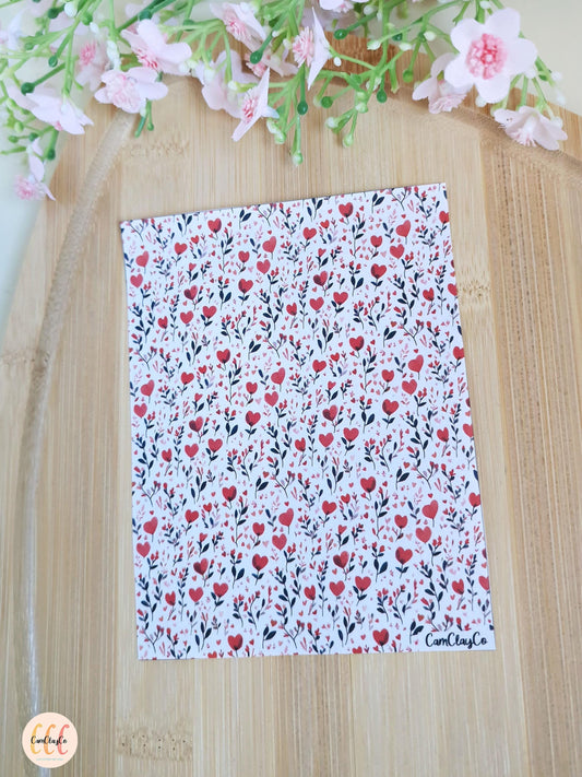 Feuille de transfert soluble à l'eau - Feuillage SV 03