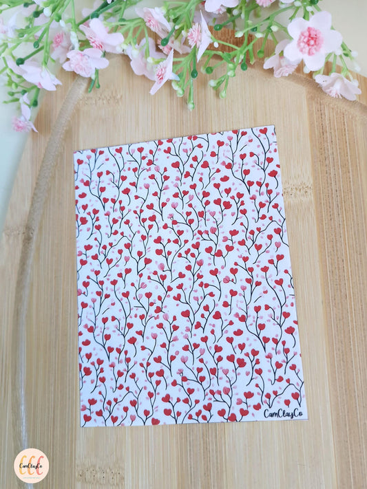 Feuille de transfert soluble à l'eau - Feuillage SV 05