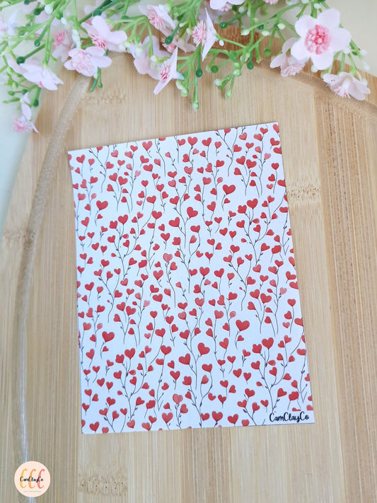 Feuille de transfert soluble à l'eau - Feuillage SV 07