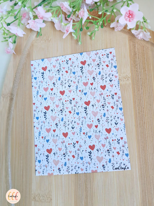 Feuille de transfert soluble à l'eau - Feuillage SV 09