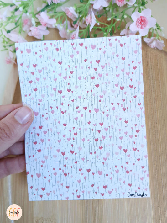 Feuille de transfert soluble à l'eau - Feuillage SV 014