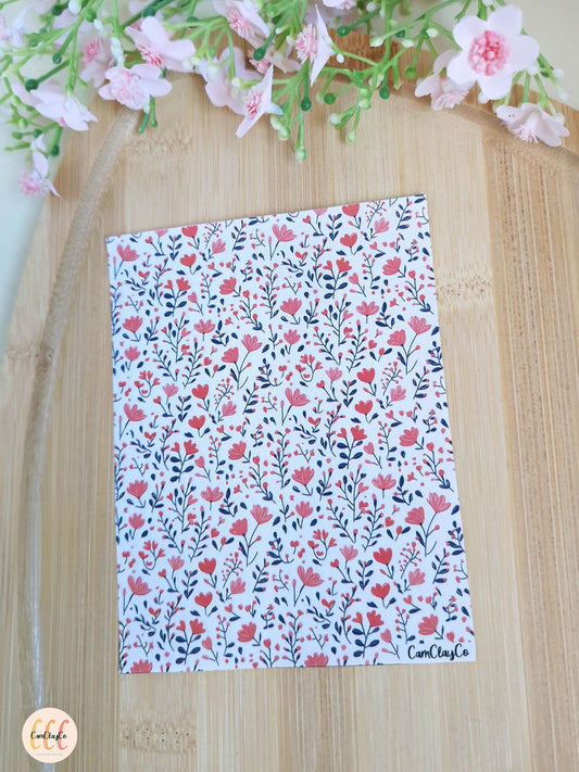 Feuille de transfert soluble à l'eau - Feuillage SV 010