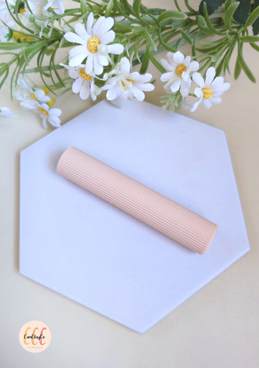 Rouleau texture 3D lignes fines pour la fabrication de bijoux en argile polymère