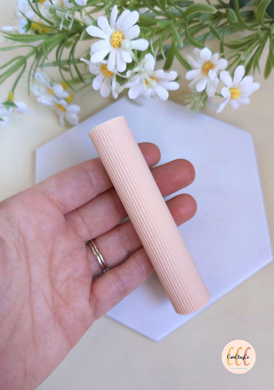 Rouleau texture 3D lignes fines pour la fabrication de bijoux en argile polymère