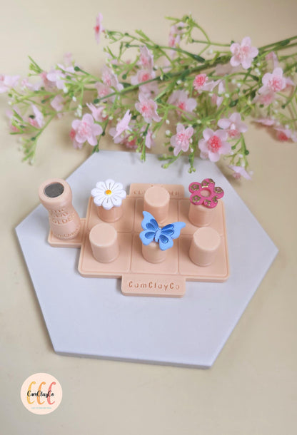 THE CLAY HOLDER - Support magnétique pour créations en argile polymère
