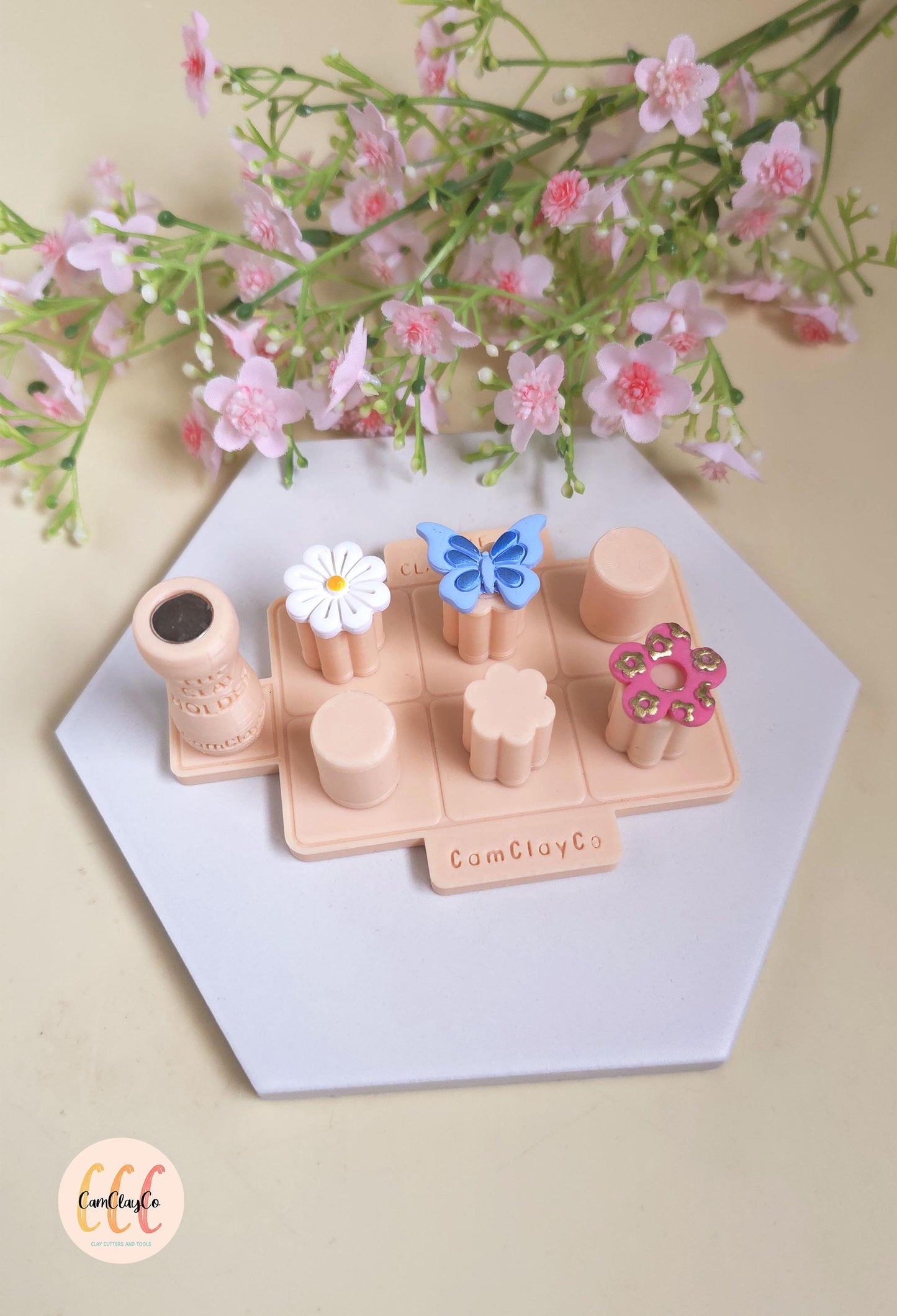 THE CLAY HOLDER - Support magnétique pour créations en argile polymère