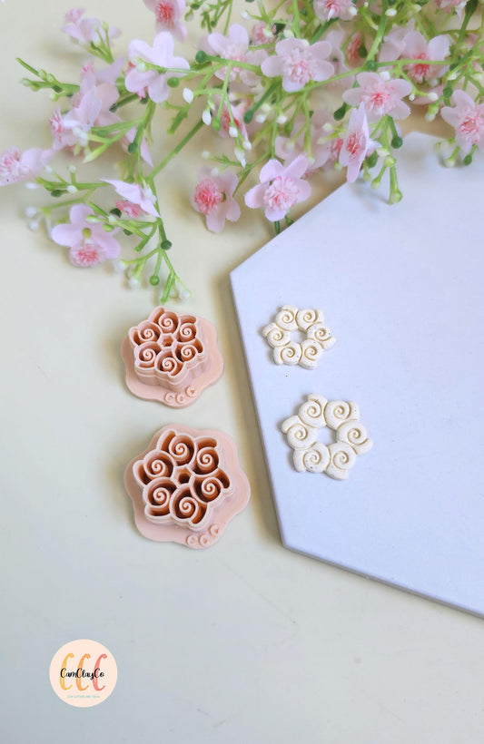 Emporte-pièces 3D en forme de couronnes de coquillages pour la fabrication de bijoux en argile polymère, créoles interchangeables, pampilles