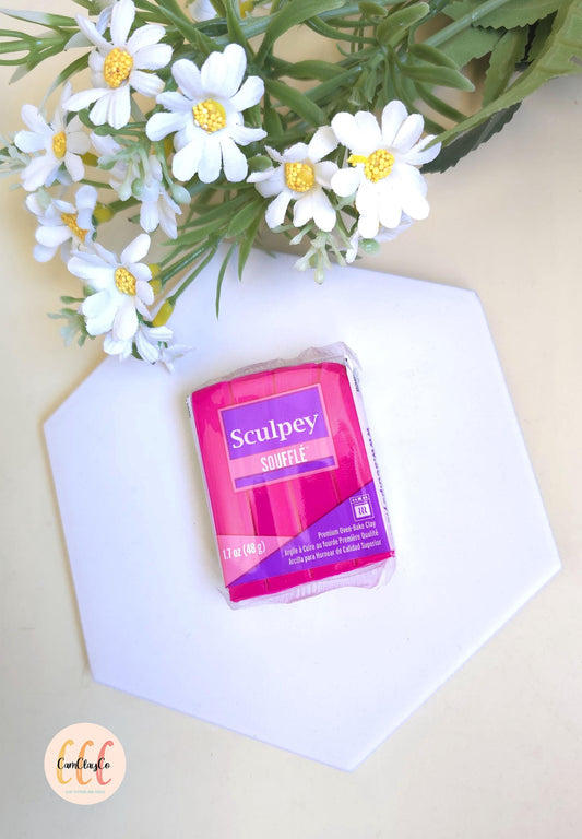 Argile polymère Sculpey Soufflé - Magenta