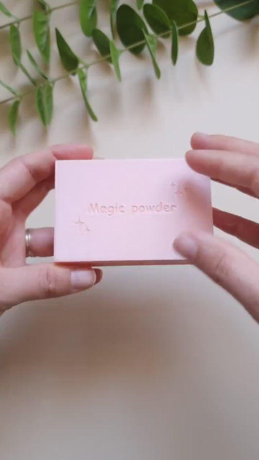 Boîte pour fécule de maïs, pour créations en argile polymère